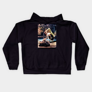 Stereopticon in Parlor Kids Hoodie